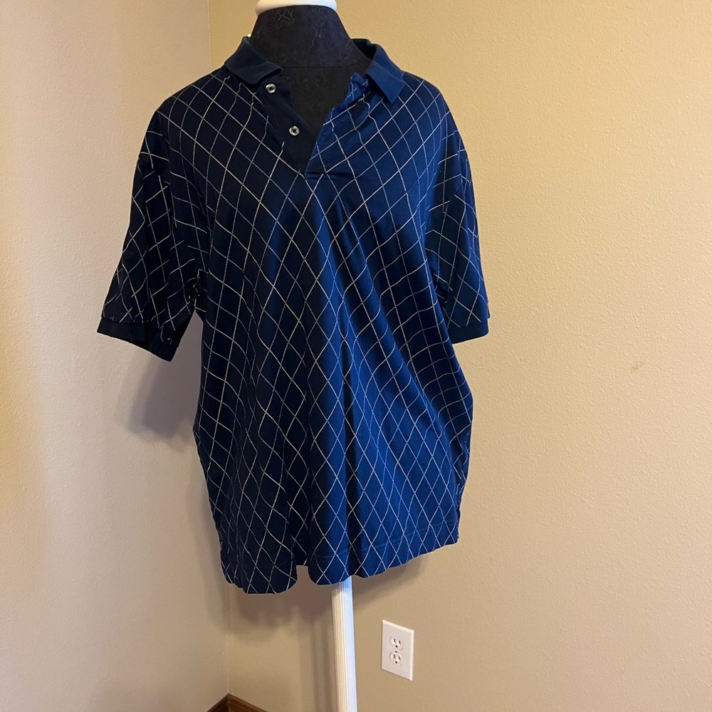 ❤️ Nautica polo 100 Percent Navy shirt ❤️